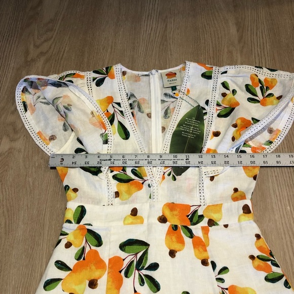 RARE FARM Rio Linen Cashew Dress - Picture 10 of 14